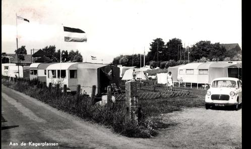 De Kaag (Z.H.), Camperen aan de Kagerplassen, 1967, Verzamelen, Ansichtkaarten | Nederland, Ongelopen, Zuid-Holland, 1960 tot 1980