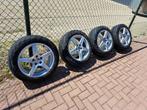 Lichtmetalen velgen met winterbanden 255/55 R18, Auto-onderdelen, Banden en Velgen, Ophalen, 18 inch, Gebruikt, 255 mm