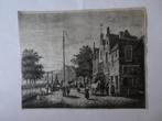 Ets gezicht op Hoorn, EC Rahms, n. C. Springer 1887, Antiek en Kunst, Verzenden