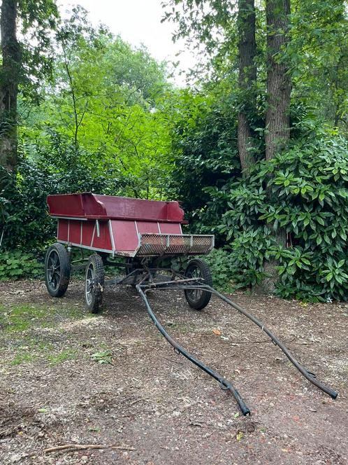 Menwagen / ponykar, Dieren en Toebehoren, Rijtuigen en Koetsen, Gebruikt, Wagonette, Pony