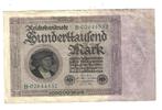 Berlin 100.000 mark 1/2/1923 kn 83a, Verzenden, Overige landen, Los biljet