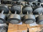 2 x 38-40-42 kg technogym dumbbells dumbell set gewichten, Ophalen, Dumbbell, Dumbbells, 38-40-42 kg