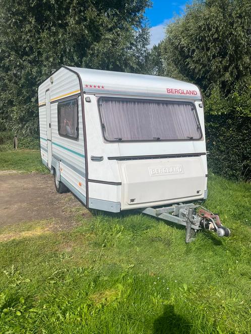Te koop: Bergland CARAVAN type 395 met Walker voortent., Caravans en Kamperen, Caravans, Particulier, tot en met 4, 1000 - 1250 kg