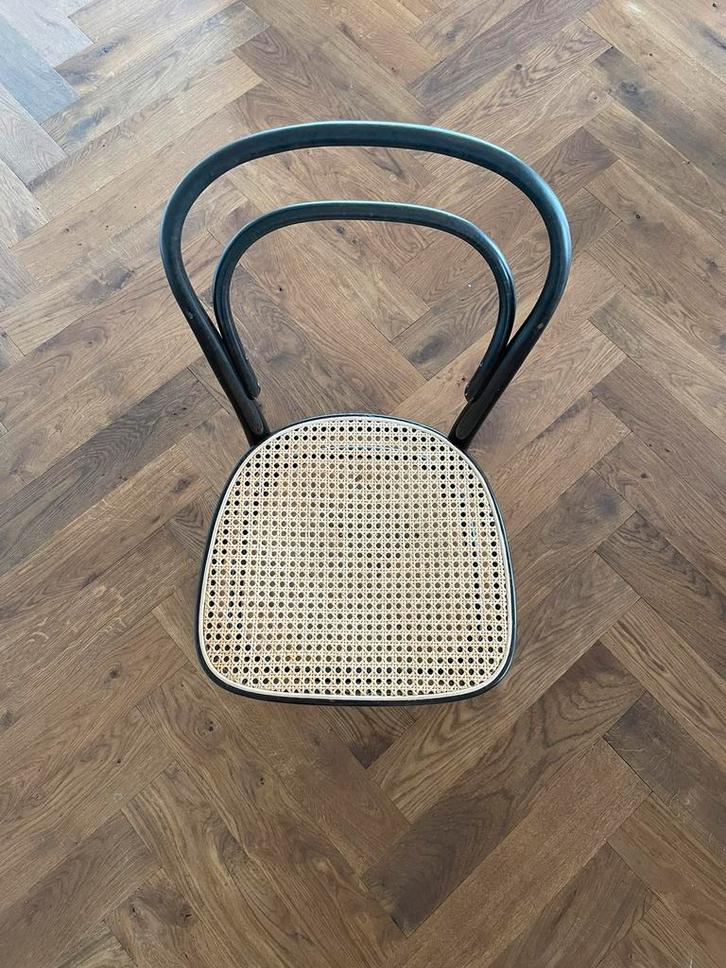 Set van 6 originele Thonet stoelen 214, Huis en Inrichting, Stoelen, Zo goed als nieuw, Vijf, Zes of meer stoelen, Bruin, Ophalen