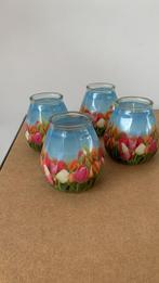 Tulpen Kaarsen - 4+2 Gratis!, Overige materialen, Wit, Nieuw, Ophalen of Verzenden