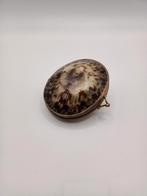 Antiek bohemian schelpen sieraden doosje, Antiek en Kunst, Curiosa en Brocante, Ophalen of Verzenden