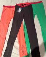 QUAPI girls Leggings roze/grijs/groen 134/140, Kinderen en Baby's, QUAPI girls, Meisje, Ophalen of Verzenden, Zo goed als nieuw