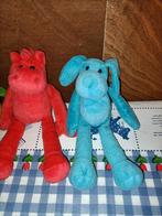 Hema blauwe hond, rode koe en groene koe knuffel, Kinderen en Baby's, Speelgoed | Knuffels en Pluche, Ophalen of Verzenden