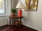 Mooie sidetable/ bijzettafel Ovaal, Huis en Inrichting, Tafels | Sidetables, Ophalen, Gebruikt, 50 tot 100 cm, Ovaal