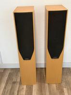 Mission zuil luidaprekers., Zo goed als nieuw, 60 tot 120 watt, Front, Rear of Stereo speakers, Ophalen