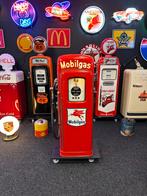 Unieke Amerikaanse benzinepomp Martin & Schwartz 80 Mobilgas