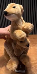 Knuffel Kangoeroe met Kleintje - WWF Pluche, Ophalen of Verzenden, Nieuw, Overige typen