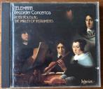 Telemann Recorder Concertos - Peter Holtslag, Cd's en Dvd's, Cd's | Klassiek, Ophalen of Verzenden, Barok, Zo goed als nieuw, Kamermuziek