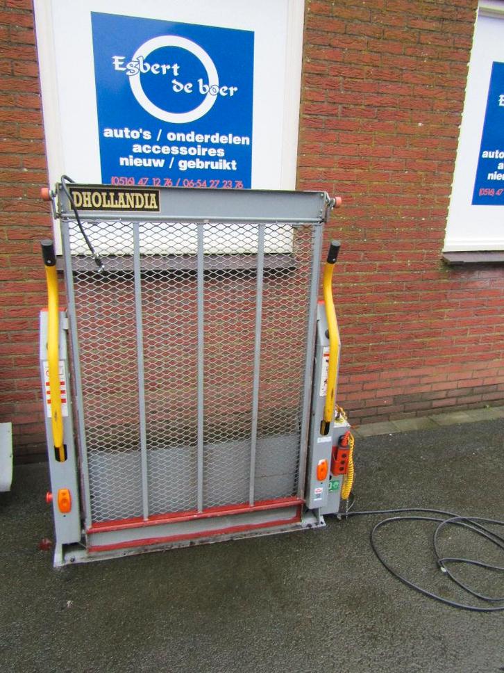 rolstoel lift materiaal invalide scoot mobiel lift 140x90, Diversen, Rolstoelen, Gebruikt, Elektrische rolstoel, Inklapbaar, Ophalen of Verzenden