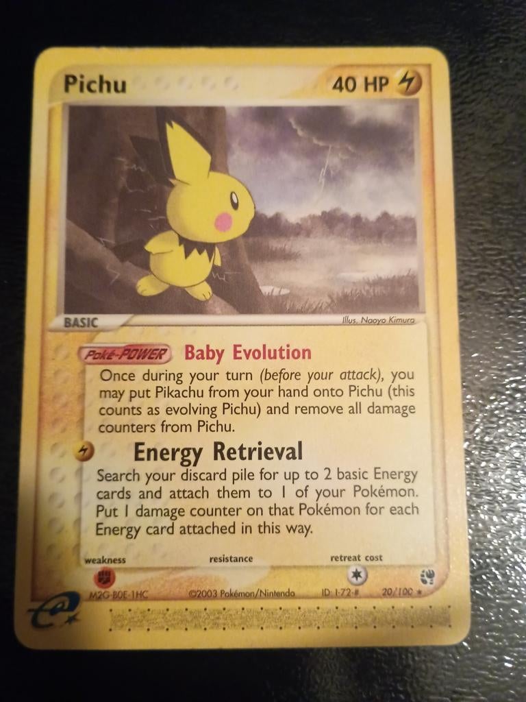 Pichu 20/100 Engels, Verzenden