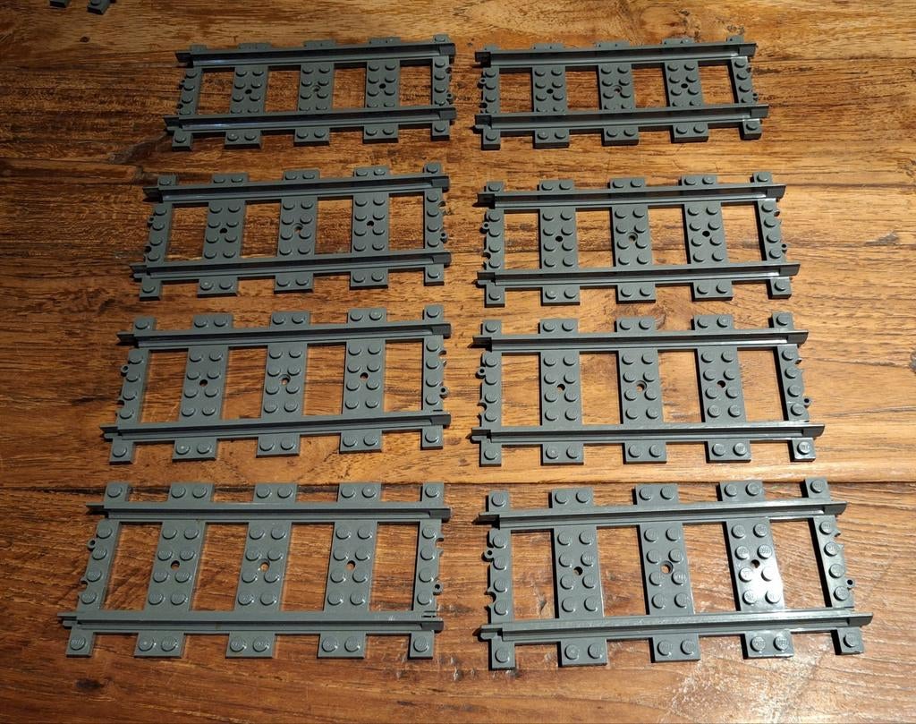 Lego 7499 Rechte en flexibele rails - 24 Delig, Ophalen of Verzenden, Gebruikt, Complete set, Lego