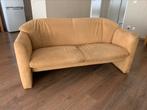 2 zitter en fauteuil, beige, suede, Leolux, Ophalen, Gebruikt, Eenpersoons, 75 tot 100 cm