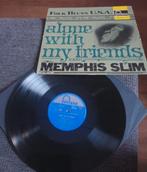 Memphis Slim - Alone with my friends MONO 1964/BLUES, Cd's en Dvd's, Vinyl | Jazz en Blues, 1960 tot 1980, Gebruikt, Overige formaten