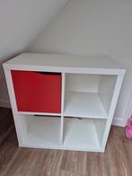 Ikea kallax kast met 4 vakken., Huis en Inrichting, Kasten | Wandmeubels, Gebruikt, Ophalen of Verzenden, Minder dan 150 cm, Minder dan 100 cm