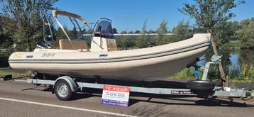 Nuova Jolly  Freedom 590 Rib-boot incl. trailer beschikbaar voor biedingen