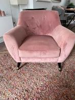 Riviera Maison fauteil velvet roze, Huis en Inrichting, Fauteuils, Ophalen, Minder dan 75 cm, Zo goed als nieuw, Stof