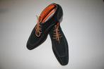 Donkerblauwe suéde schoenen, maat 43, Kleding | Heren, Blauw, Van Lier, Boots, Ophalen of Verzenden