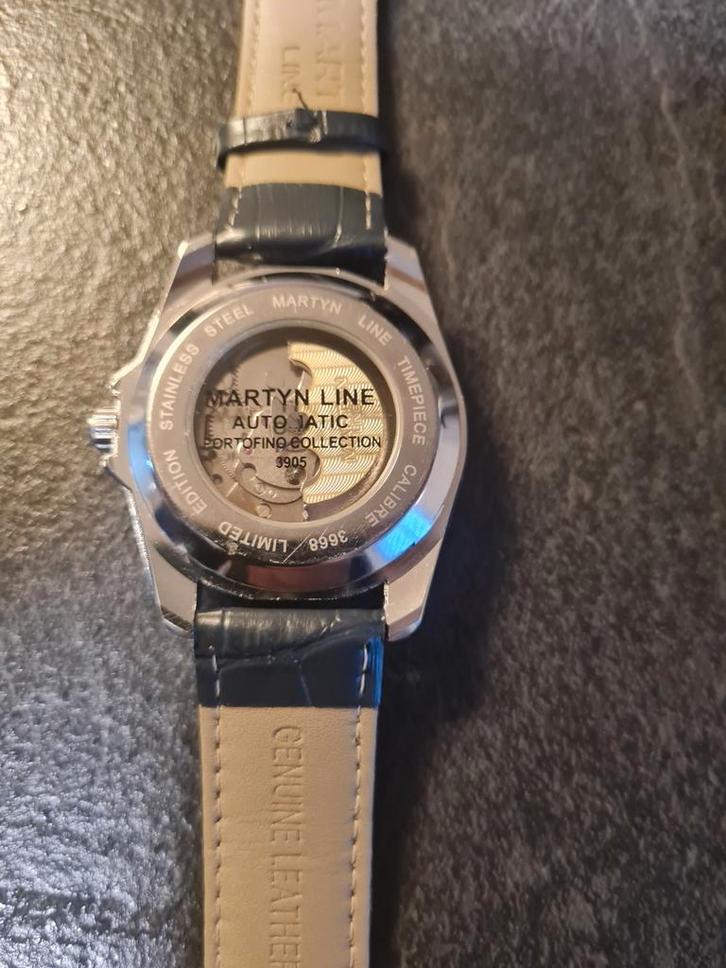 Martyn Line Automatisch Horloge - Limited Edition, Sieraden, Tassen en Uiterlijk, Horloges | Heren, Gebruikt, Polshorloge, Overige merken