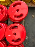 2 x 10 kg nieuwe halter schijven 30 mm gewichten, Sport en Fitness, Halterschijven, Zo goed als nieuw, 2 x 10 kg, Schijven