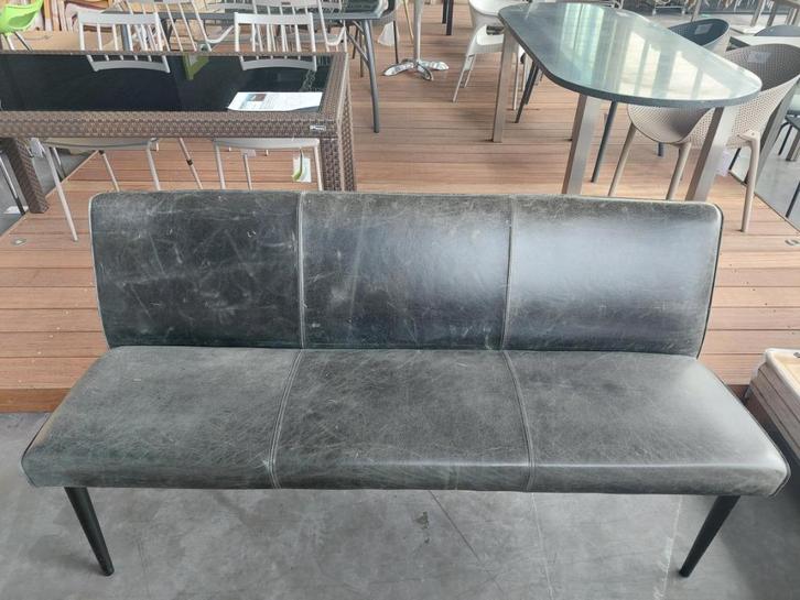 Eettafel bank 158cm, Huis en Inrichting, Banken | Bankstellen, Zo goed als nieuw, Rechte bank, Driepersoons, 150 tot 200 cm, Minder dan 75 cm