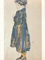 16 Kunstkaarten van Egon Schiele 1890-1918, Ophalen of Verzenden, 1940 tot 1960, Ongelopen, Cultuur en Media