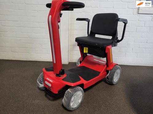 Geco Scootmobiel Inklapbaar, Auto's, Overige Auto's, Bedrijf, Te koop, Elektrisch, Hatchback, Automaat, Origineel Nederlands, Rood