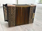 Hohner 2915 GC Knopaccordeon - Vintage Goudbrand, Muziek en Instrumenten, Accordeons, Gebruikt, Met riemen, Overige formaten, Ophalen of Verzenden