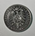 Duitse 2 Mark Munt 1888, Ophalen, Duitsland, Losse munt, Zilver