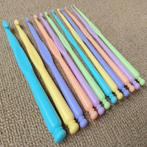 12 Gekleurde Haaknaalden Set / Haaknaald Haken Naalden Haak, Verzenden, Nieuw, Haken, Naald