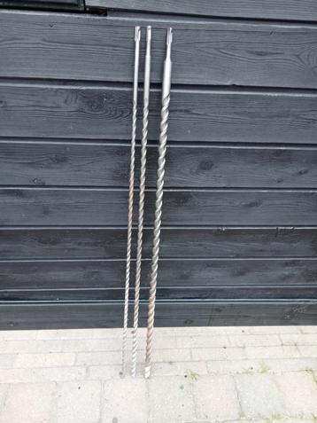 Beschrijving 3 betonboren 12, 16 en 24 mm 3 stuks beschikbaar voor biedingen