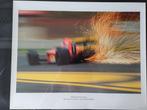 Nigel Mansell Ferrari Litho - Spanje 1990, Verzamelen, Ophalen of Verzenden, Nieuw, Formule 1