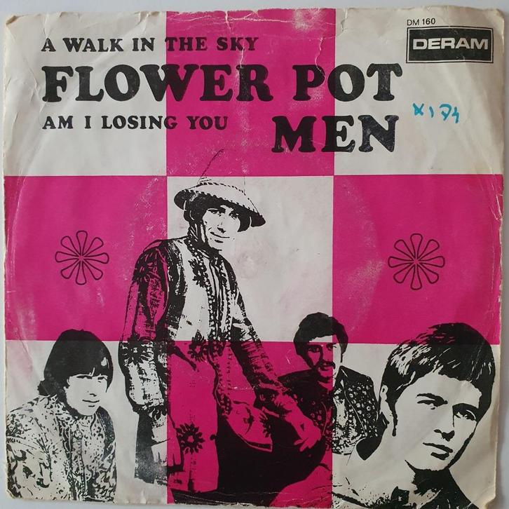 Flowerpot Men - A Walk In The Sky, Cd's en Dvd's, Vinyl Singles, Gebruikt, Single, Pop, 7 inch, Verzenden