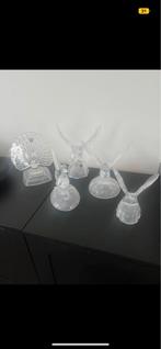 5 Kristallen beeldjes van dieren, Antiek en Kunst, Ophalen