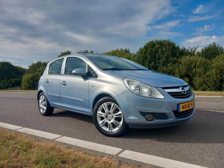 Opel Corsa 1.2 16V 5D WR 2007 Blauw, Auto's, Opel, Particulier, Corsa, Benzine, B, Hatchback, Handgeschakeld, Origineel Nederlands