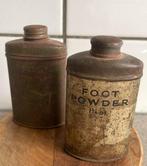Foot powder busjes WO II, Verzamelen, Militaria | Tweede Wereldoorlog, Ophalen of Verzenden, Landmacht
