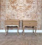 Queen Anne nachtkastjes/ set kastjes in taupe, Ophalen, Donyavimin@gmail.com, 1 of 2 laden, 5363st