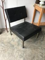 Vintage Gijs van der Sluis stoel midcentruy chair, Minder dan 75 cm, Gebruikt, Metaal, 50 tot 75 cm