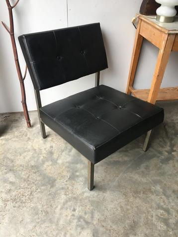 Vintage Gijs van der Sluis stoel midcentruy chair
