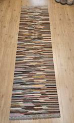 Handgeweven oosterse wollen kelim loper 296x80, Info@SlatsAntiek.nl, Vof Slats Antiek, Crème, Kelim