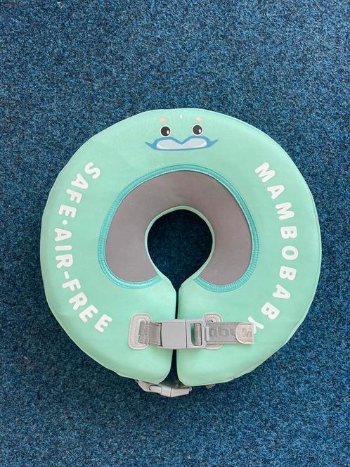 Mambobaby zwemband - Baby nekring - float - mintgroen, Kinderen en Baby's, Babykleding | Baby-zwemkleding, Gebruikt, Zwem-accessoire