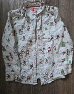 Kerst Overhemd Maat 116, Ophalen of Verzenden, Zo goed als nieuw, Jongen, Overhemd of Blouse