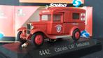 Citroën Rosalie Sapeurs Pompiers ambulance 1:43 Solido Pol, Solido, Auto, Verzenden, Zo goed als nieuw