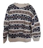 Wollen handgemaakte trui, Kleding | Dames, Truien en Vesten, Ophalen of Verzenden, Zo goed als nieuw, Maat 42/44 (L), Overige kleuren