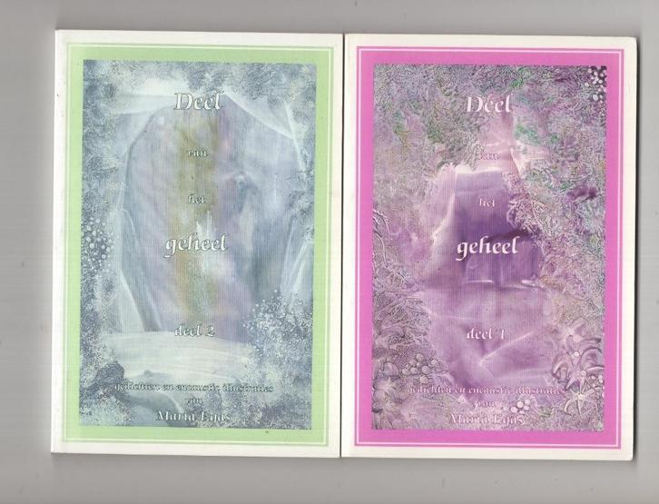 Maria Egas Deel van het geheel 1 en 2, Boeken, Esoterie en Spiritualiteit, Zo goed als nieuw, Achtergrond en Informatie, Spiritualiteit algemeen