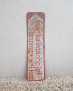 Antiek bord Denemarken antique hotel sign, Ophalen